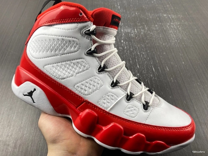 Cheap TBK 9 302370-160 Retro Gym Air Jordan Red White 0714